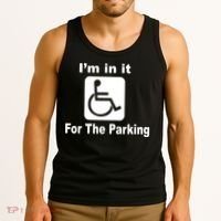 I'm In It For The Parking Tank Top thumb 3