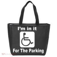 I'm In It For The Parking Tote Bag thumb 0
