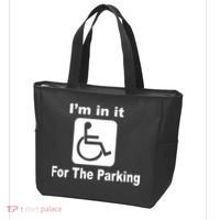 I'm In It For The Parking Tote Bag thumb 3