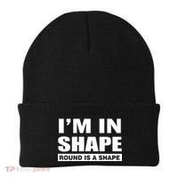 I'm In Shape Round Is A Shape Beanie thumb 0