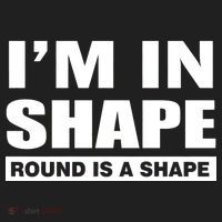 I'm In Shape Round Is A Shape Beanie thumb 2