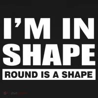 I'm In Shape Round Is A Shape Kids Long Sleeve Shirt thumb 2