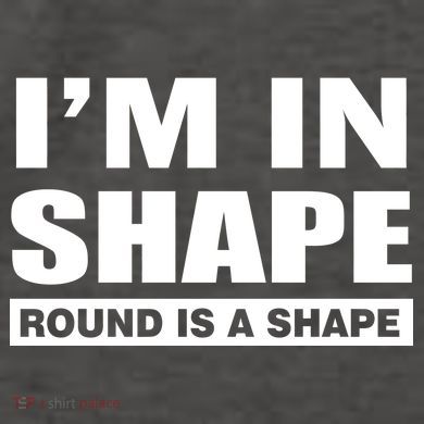 I'm In Shape Round Is A Shape Vector Backpack