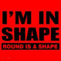 I'm In Shape Round Is A Shape Santa Hat thumb 1