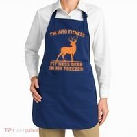 I'm Into Fitness Fit'Ness Deer In My Freezer Apron thumb 2