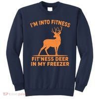 I'm Into Fitness Fit'Ness Deer In My Freezer Sweatshirt thumb 0