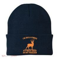 I'm Into Fitness Fit'Ness Deer In My Freezer Beanie thumb 0