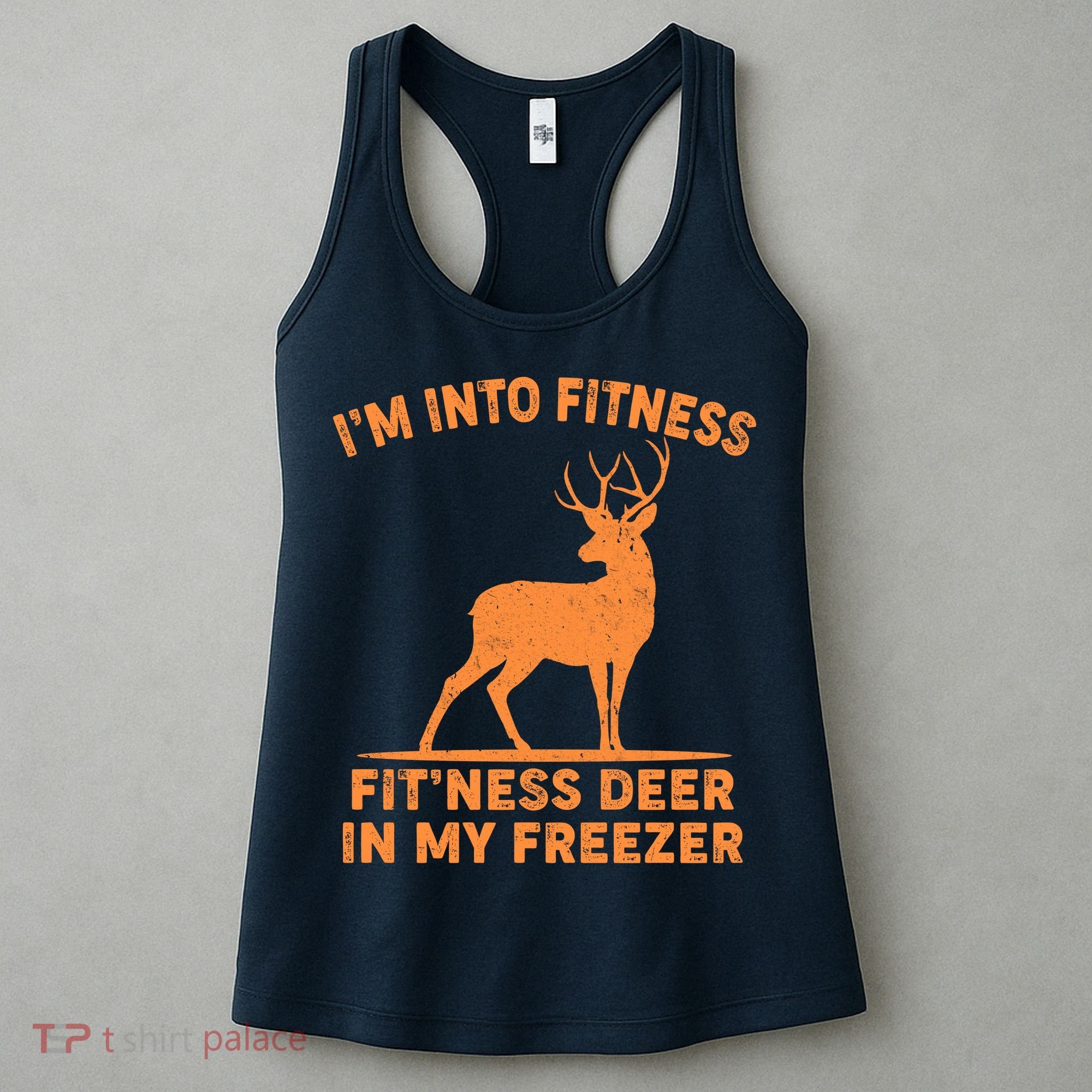 I'm Into Fitness Fit'Ness Deer In My Freezer Women's Tank Top