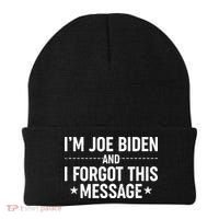 I'm Joe Biden and I Forgot This Message Beanie thumb 0