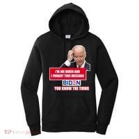 I'm Joe Biden I Forgot This Message Biden You Know The Thing Funny Women's Hoodie thumb 0