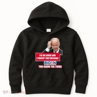 I'm Joe Biden I Forgot This Message Biden You Know The Thing Funny Kids Hoodie thumb 0