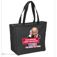 I'm Joe Biden I Forgot This Message Biden You Know The Thing Funny Tote Bag thumb 2