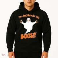 I'm Just Here For The Boos! Halloween Ghost Hoodie thumb 2