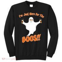 I'm Just Here For The Boos! Halloween Ghost Sweatshirt thumb 0