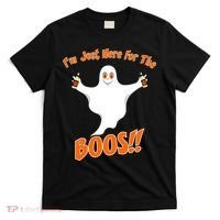 I'm Just Here For The Boos! Halloween Ghost T-Shirt thumb 0