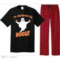 I'm Just Here For The Boos! Halloween Ghost Pajama Set thumb 0