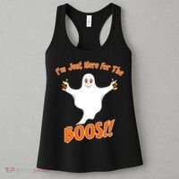I'm Just Here For The Boos! Halloween Ghost Women's Tank Top thumb 3
