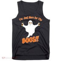 I'm Just Here For The Boos! Halloween Ghost Tank Top thumb 0