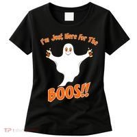 I'm Just Here For The Boos! Halloween Ghost Women's T-Shirt thumb 0