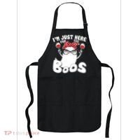 I'm Just Here For The Boos Wine Lover Apron thumb 0