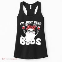 I'm Just Here For The Boos Wine Lover Women's Tank Top thumb 0