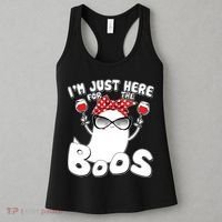 I'm Just Here For The Boos Wine Lover Women's Tank Top thumb 3