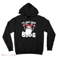 I'm Just Here For The Boos Wine Lover Tall Hoodie thumb 0