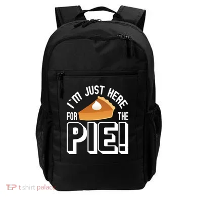 I'm Just Here For The Pie Backpack
