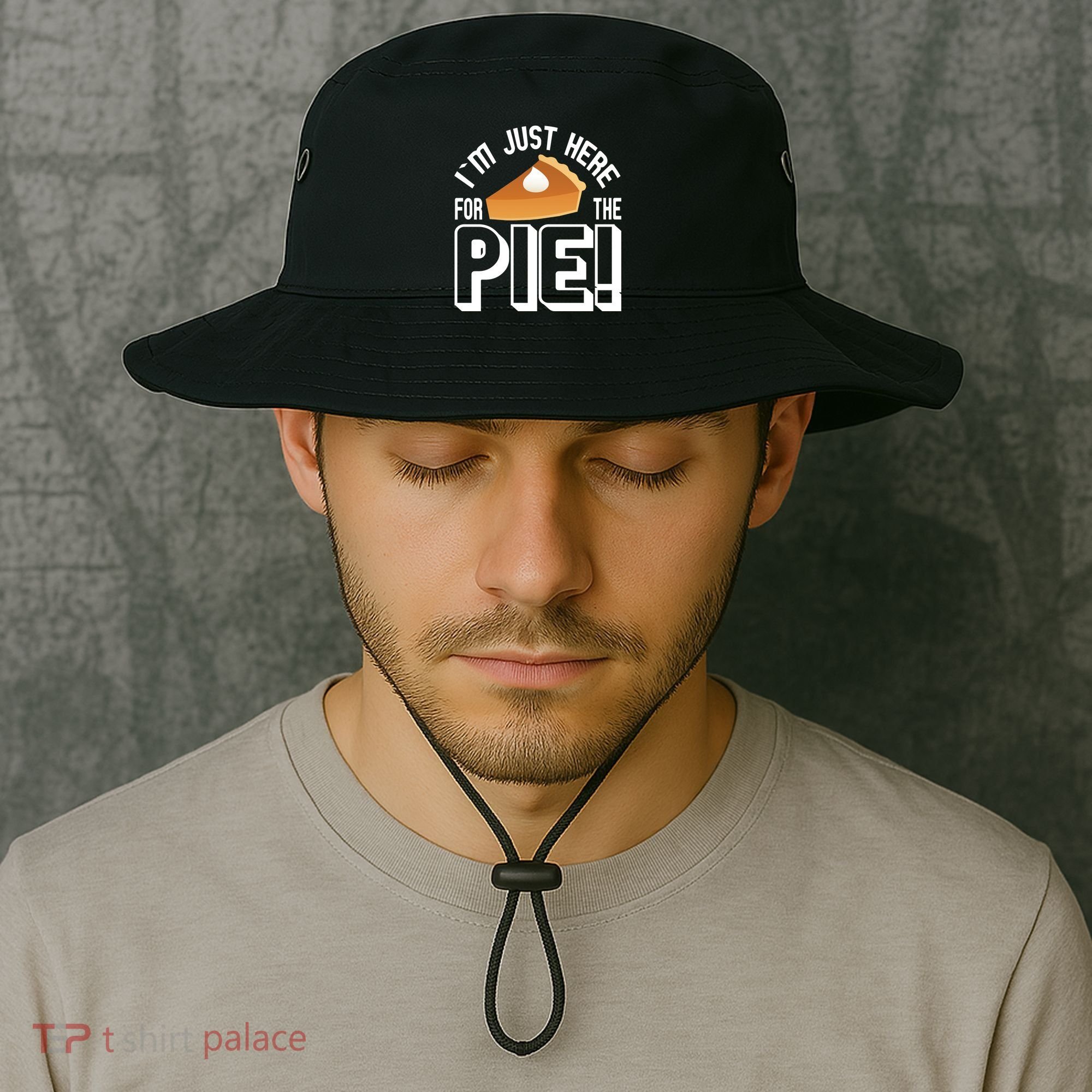 I'm Just Here For The Pie Bucket Hat
