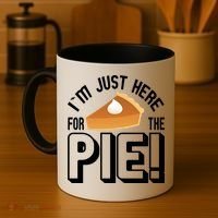 I'm Just Here For The Pie Coffee Mug thumb 4