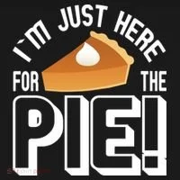 I'm Just Here For The Pie Kids Long Sleeve Shirt thumb 2