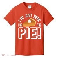 I'm Just Here For The Pie Kids T-Shirt thumb 0