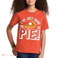 I'm Just Here For The Pie Kids T-Shirt thumb 2