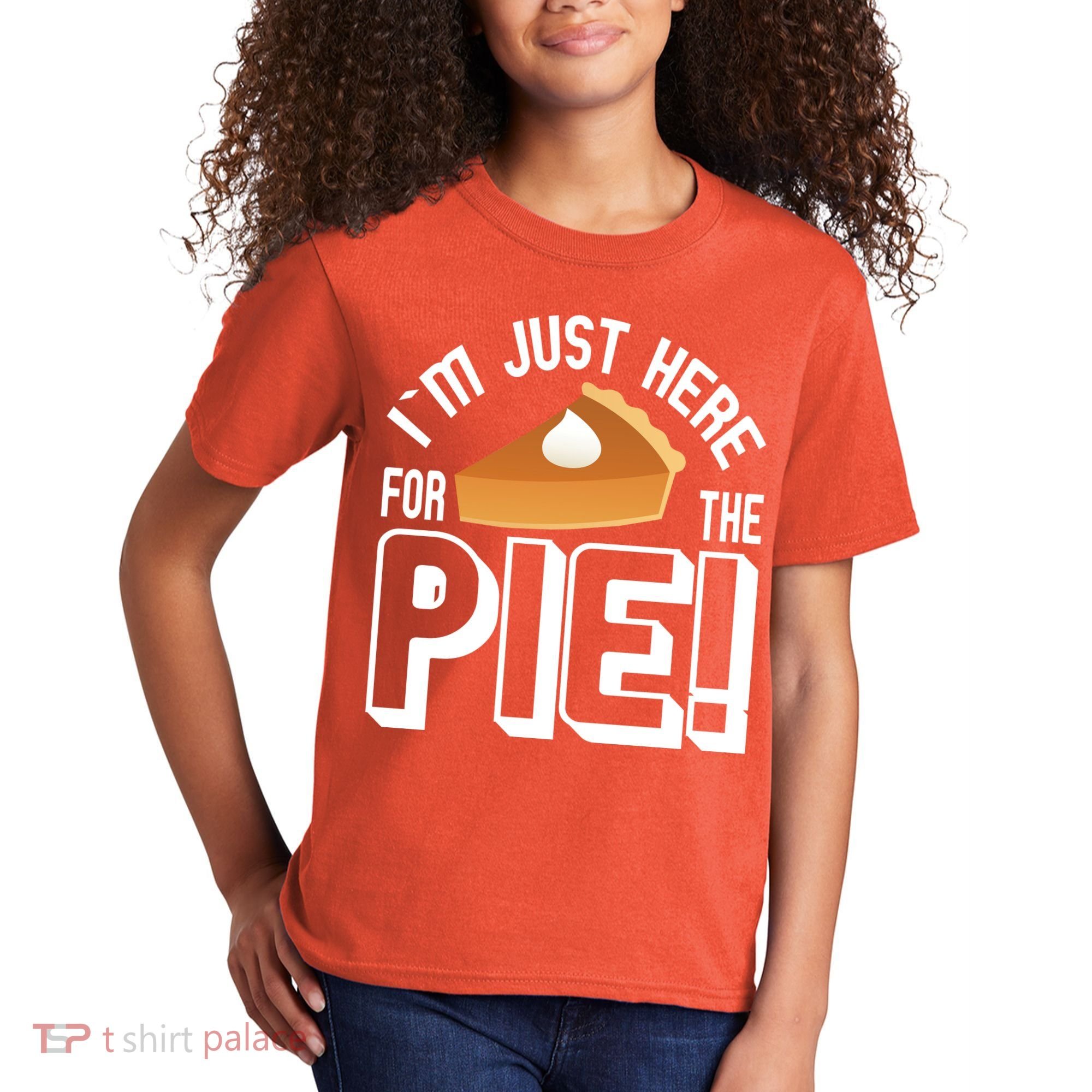 I'm Just Here For The Pie Kids T-Shirt