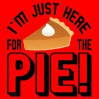I'm Just Here For The Pie Santa Hat thumb 1