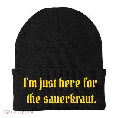 I'm Just Here For The Sauerkraut Beanie