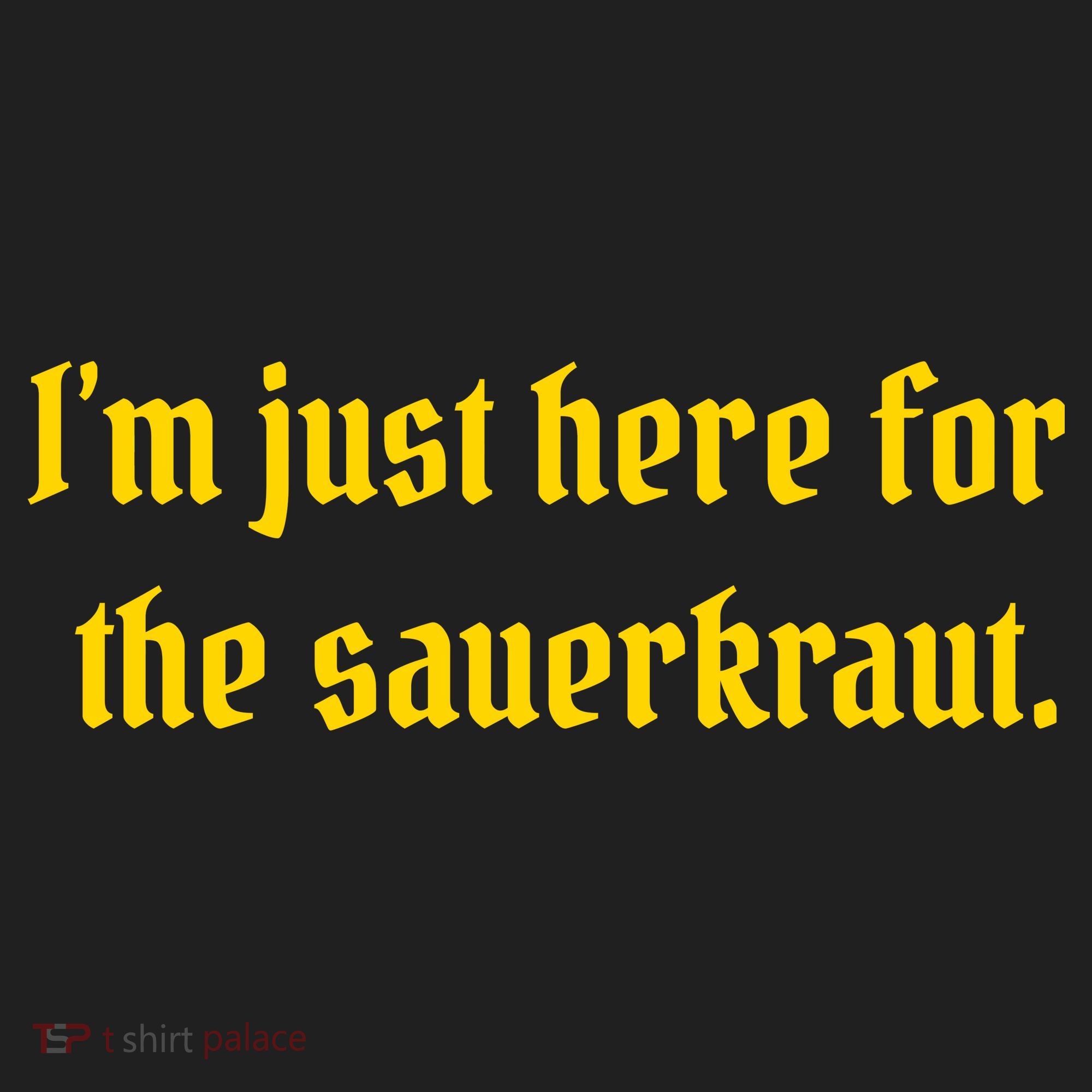 I'm Just Here For The Sauerkraut Beanie