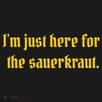 I'm Just Here For The Sauerkraut Polo thumb 3