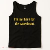I'm Just Here For The Sauerkraut Tank Top thumb 2