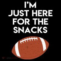 I'm Just Here for the Snacks Football Doggie Tank thumb 4