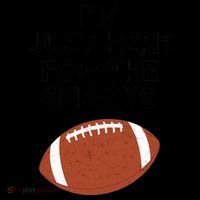 I'm Just Here for the Snacks Football Coffee Mug thumb 5