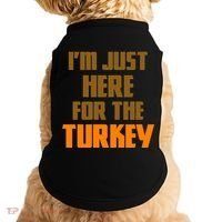 I'm Just Here For The Turkey Doggie Tank thumb 0