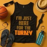 I'm Just Here For The Turkey Tank Top thumb 4