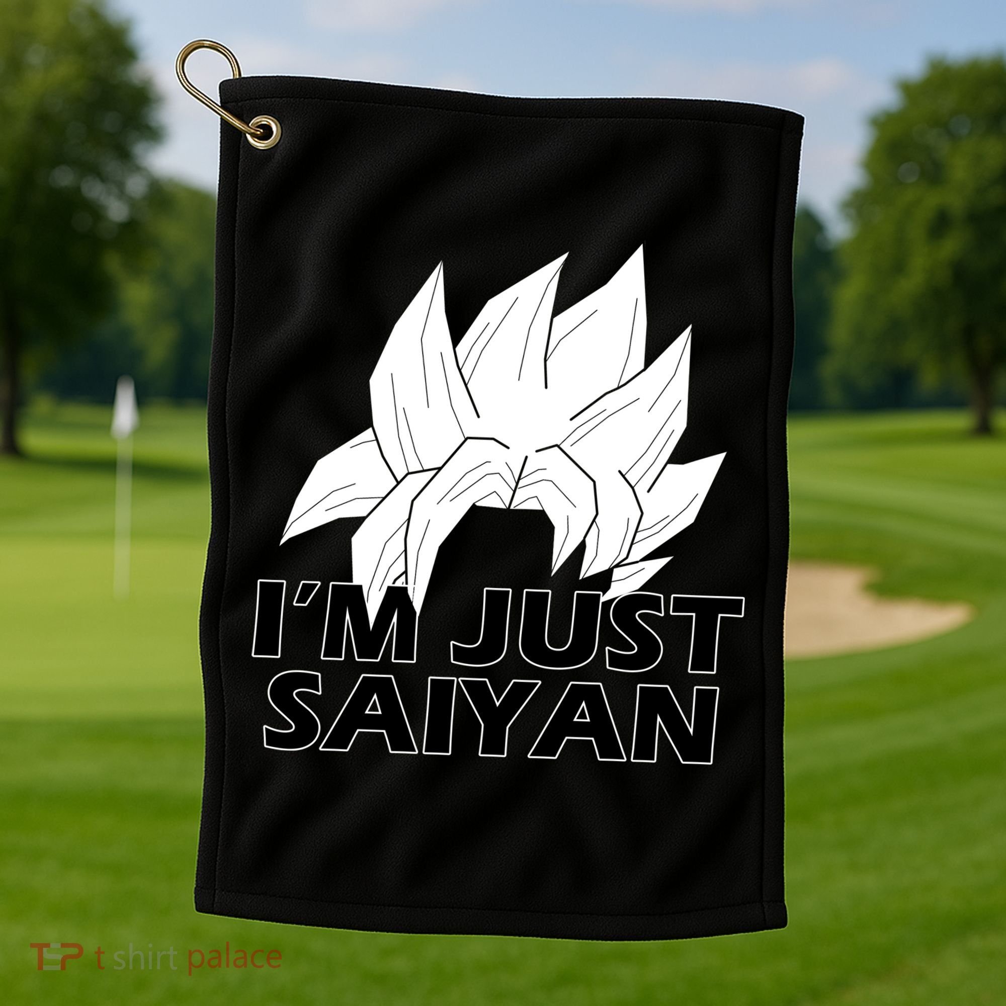 I'm Just Saiyan Golf Towel