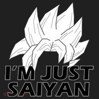 I'm Just Saiyan Golf Towel thumb 3