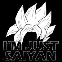I'm Just Saiyan Tote Bag thumb 4
