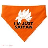 I'm Just Saiyan USA-Made Doggie Bandana thumb 0