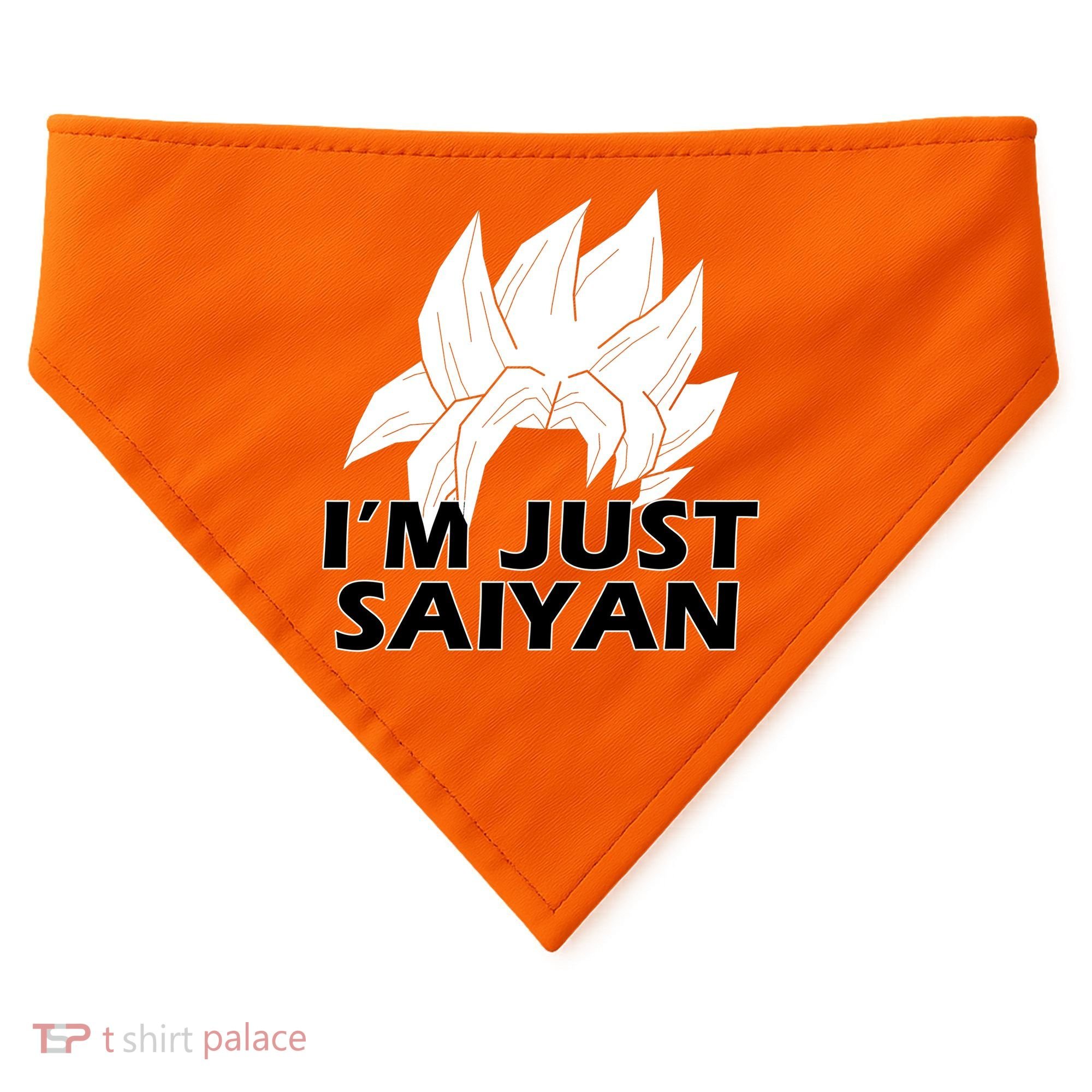 I'm Just Saiyan USA-Made Doggie Bandana