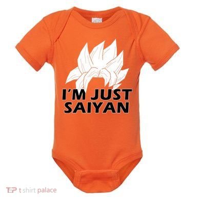I'm Just Saiyan Baby Bodysuit