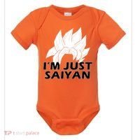 I'm Just Saiyan Baby Bodysuit thumb 0